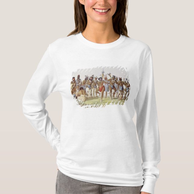 Camiseta Danza de guerra del Sauks y de los zorros (Anverso)