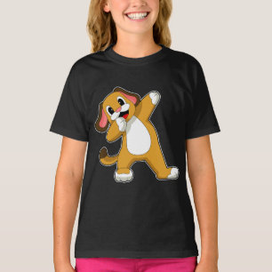 Camiseta Danza de hip hop de perro