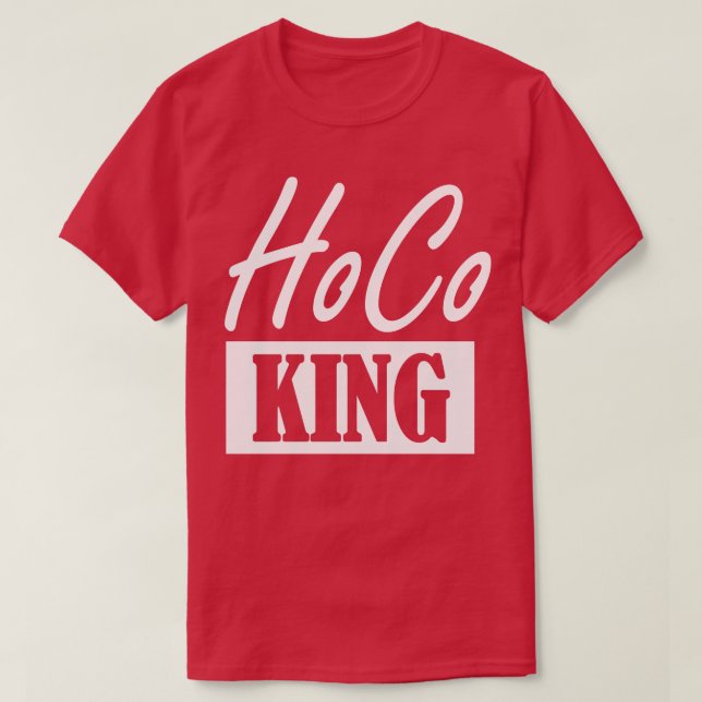 Camiseta Danza de homecoming king de HoCo (Diseño del anverso)