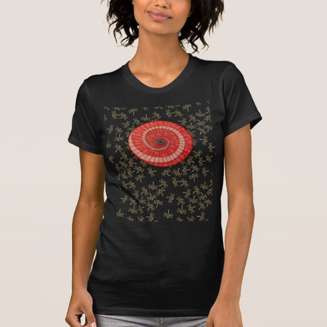 Camiseta danza de la libélula (Anverso)