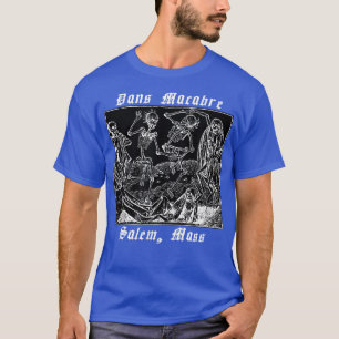 Camiseta Danza De La Muerte O Dans Macabre Salem Mass Skele