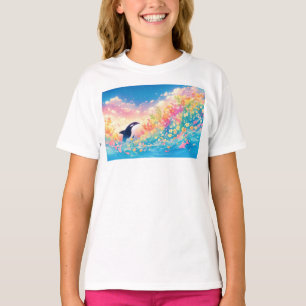 Camiseta Danza de la orca en aguas luminosas