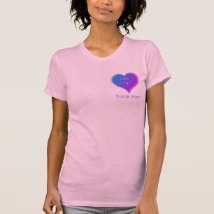 Camiseta Danza de línea Amor Corazón