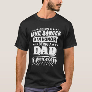Camiseta Danza de línea padre de bailarina 2