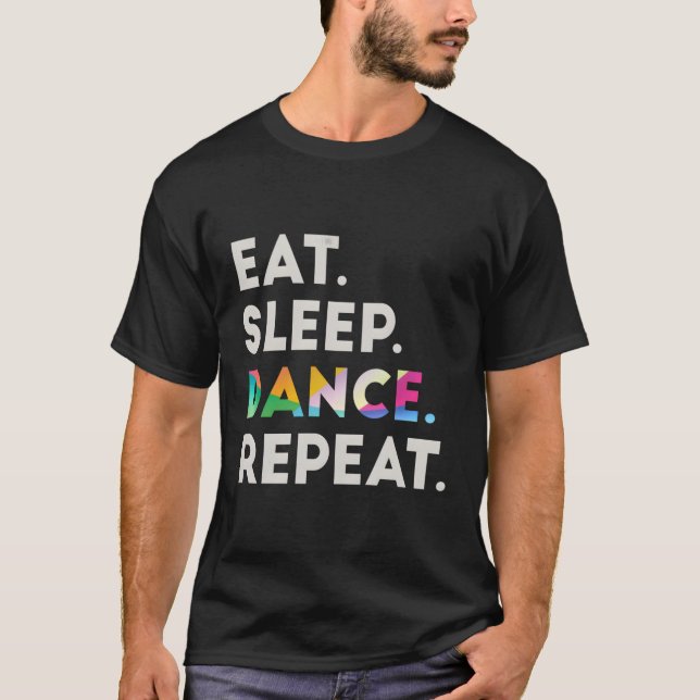 Camiseta Danza de sueño repetición de baile Guay Dancer Ide (Anverso)