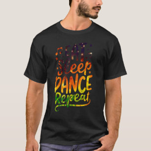 Camiseta Danza de sueño repite danza Chicas bailarines