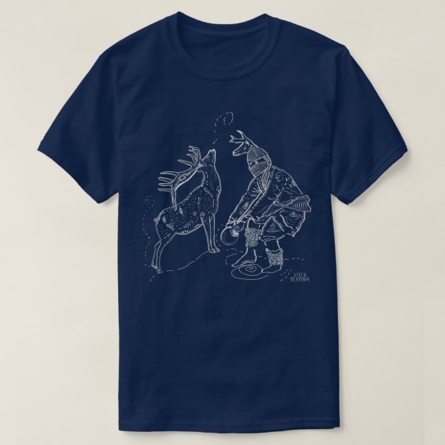 Camiseta Danza de Yaqui Deer  (Diseño del anverso)