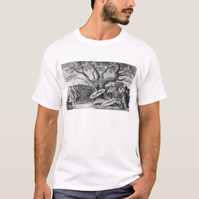 Camiseta Danza del Landeens, o Zulus (Anverso)
