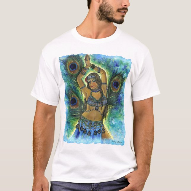 Camiseta Danza del pavo real (Anverso)