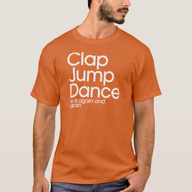 Camiseta Danza del salto de la palmada (Anverso)