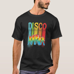 Camiseta Danza Disco Vintage De Los Años 1970 Para Una Bail