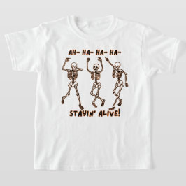 Camiseta Danza divertida en Skeleton - Halloween vivo en St