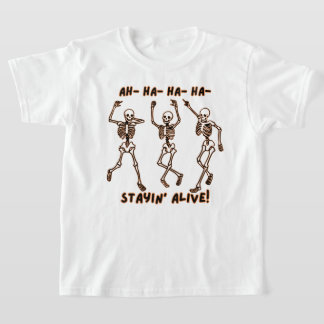 Camiseta Danza divertida en Skeleton - Halloween vivo en St