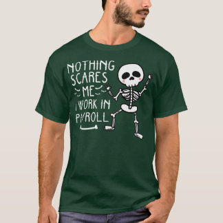 Camiseta Danza divertida nómina de Halloween Recursos Human