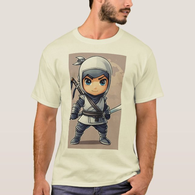 Camiseta Danza en la sombra: Tinta Ninja (Anverso)