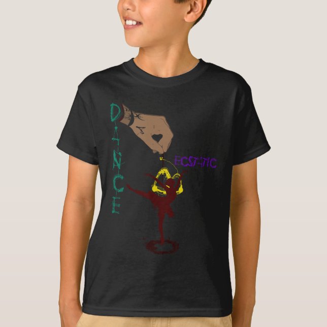 Camiseta Danza extática Llerina Bailarina en tutú Freestyle (Anverso)