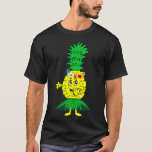 Camiseta Danza Hula de piña Hawaii regalo polinesio de Guay