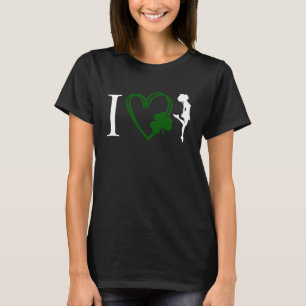 Camiseta Danza irlandesa de corazón - bailarín irlandés de