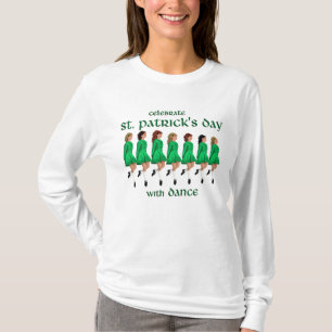Camiseta Danza Irlandesa de Paso Celebra el Día de San Patr