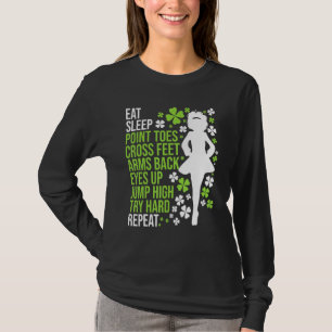 Camiseta Danza irlandesa de sueño bailarina Ceili Reel Dan