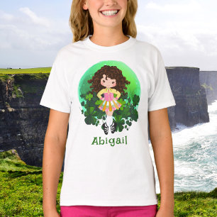 Camiseta Danza irlandesa St. Patrick's Day Green Shamrock