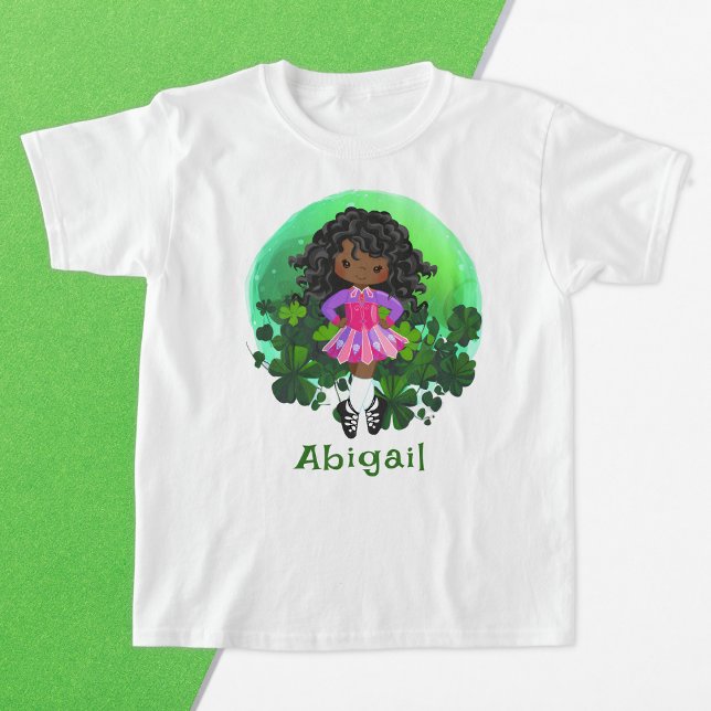 Camiseta Danza irlandesa St. Patrick's Day Green Shamrock (Subido por el creador)