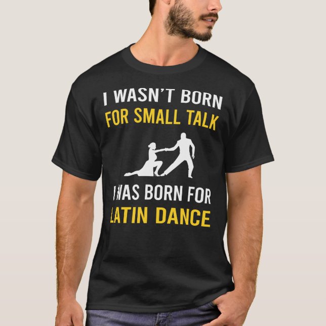 Camiseta Danza latina de habla pequeña (Anverso)