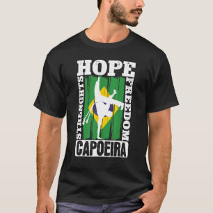 Camiseta Danza Marcial Brasileña Capoeira Esperanza Fortale