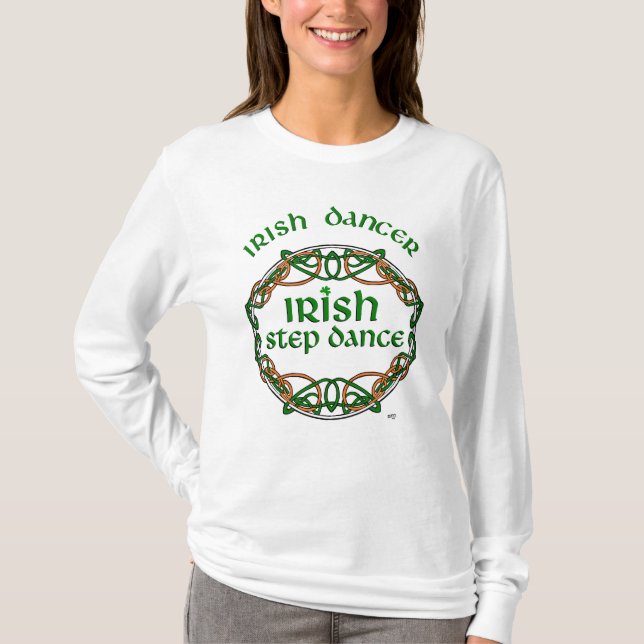 Camiseta Danza paso irlandesa (Anverso)