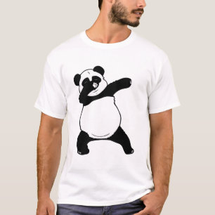 Camiseta Danza que frota de la panda gorda