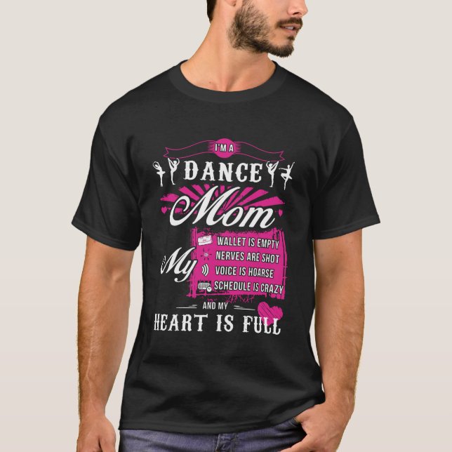 Camiseta Danza - Soy Una Mamá De Baile (Anverso)