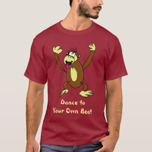 Camiseta Danza sus los propios mono del golpe
