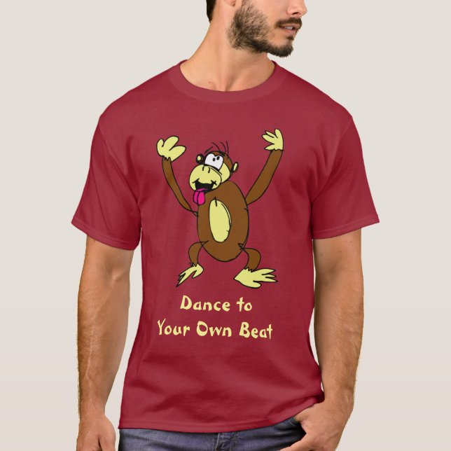 Camiseta Danza sus los propios mono del golpe (Anverso)