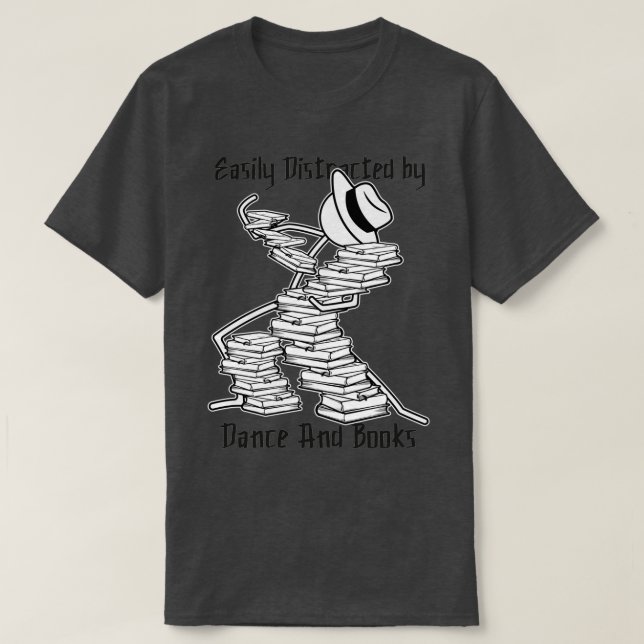 Camiseta Danza y libros Definición de Bookwors Libros Lecto (Diseño del anverso)