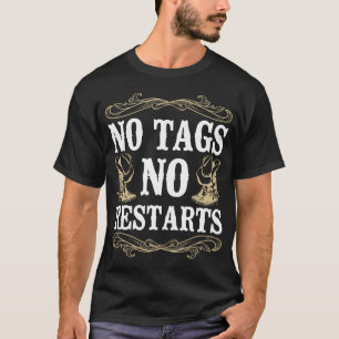 Camiseta Danzamiento de línea sin etiquetas sin reinicios