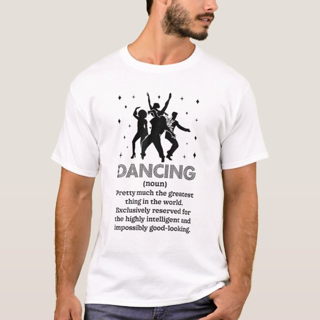 Camiseta Danzante definición moderna Danzante divertida Dic (Anverso)