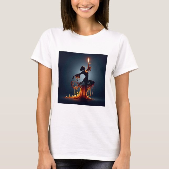 Camiseta Danzante Flamenco de fusión (Anverso)
