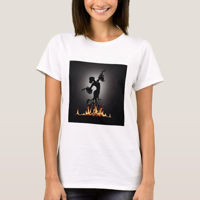 Camiseta Danzante Flamenco de fusión (Anverso)