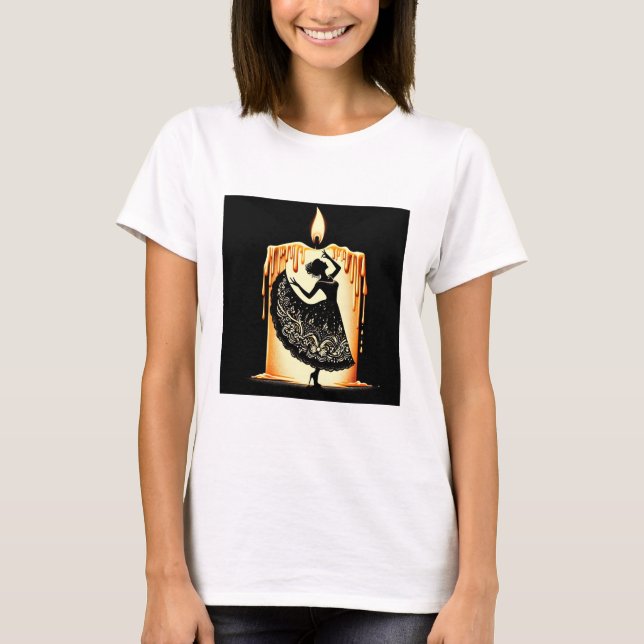 Camiseta Danzante Flamenco de fusión (Anverso)
