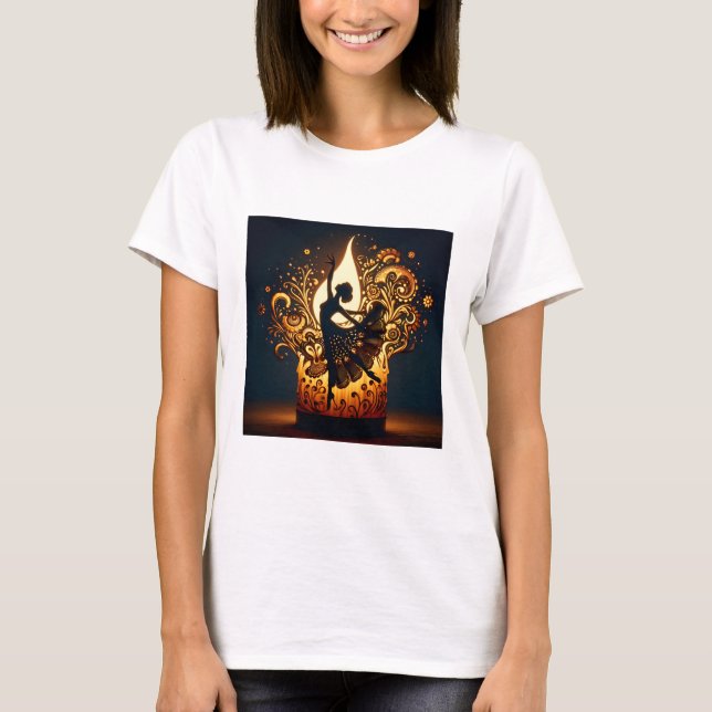 Camiseta Danzante Flamenco de fusión (Anverso)