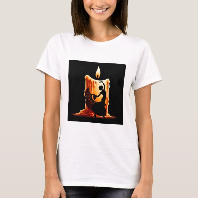 Camiseta Danzante Flamenco de fusión (Anverso)