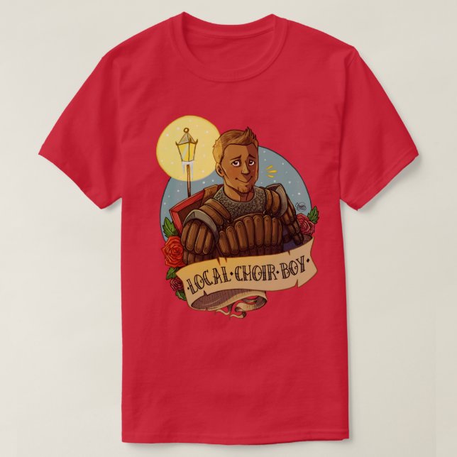 Camiseta DAO Alistair (Diseño del anverso)