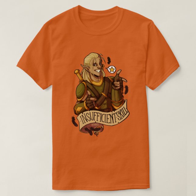 Camiseta DAO Zevran (Diseño del anverso)