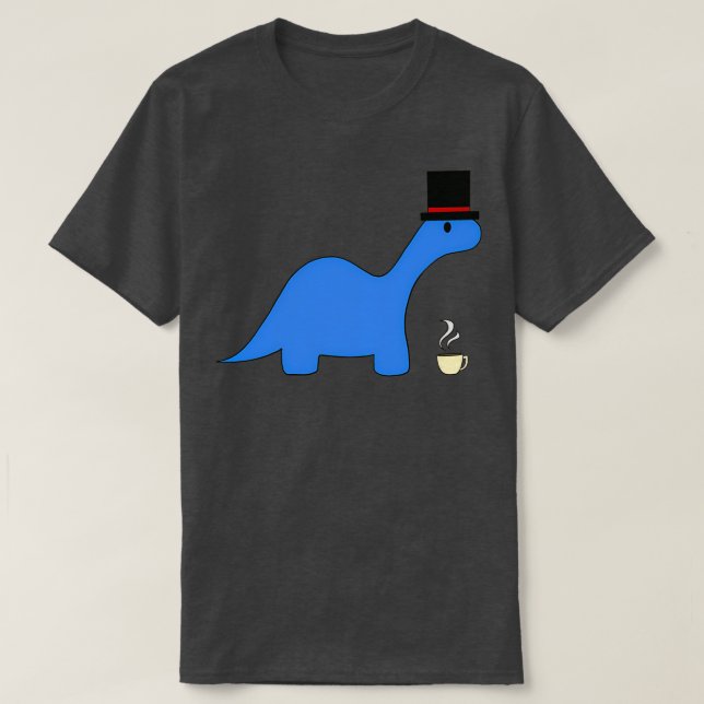 Camiseta Dapper azul (Diseño del anverso)