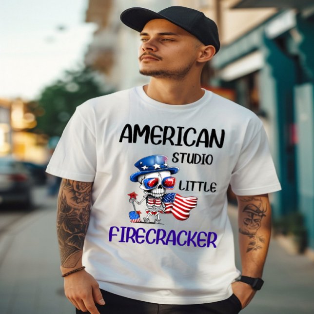 Camiseta Dapper Skeleton saluda a Estados Unidos (Subido por el creador)