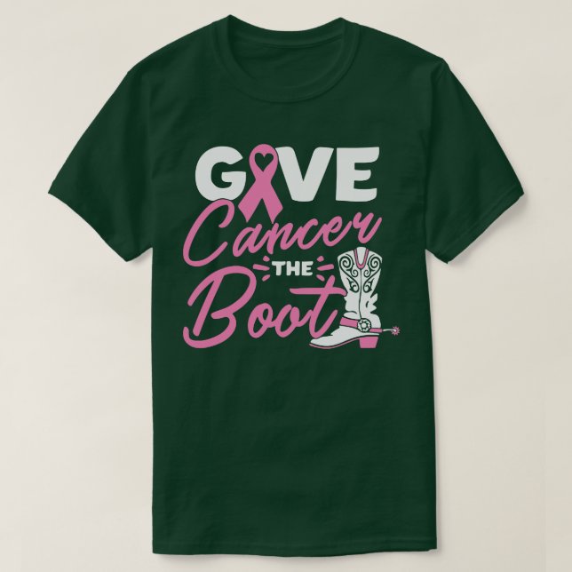 Camiseta Dar a las mujeres de la cinta rosada de la guerrer (Diseño del anverso)