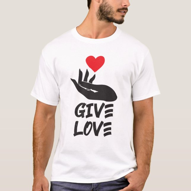 Camiseta dar amor (Anverso)