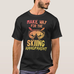 Camiseta Dar Camino A La Pista De Esquí Abuela
