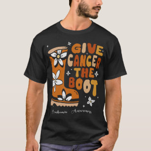 Camiseta Dar Cáncer A La Conciencia De La Leucemia De Arran