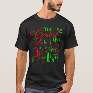 Camiseta Dar el regalo de la vida a un donante de vacacione